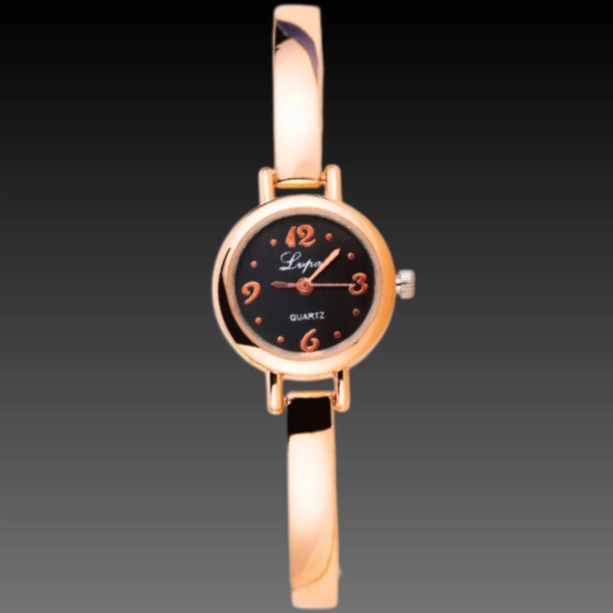 Women's Rose Gold Luxury Mesh Watch | Minimalist Dial | Elegant Bracelet Timepiece