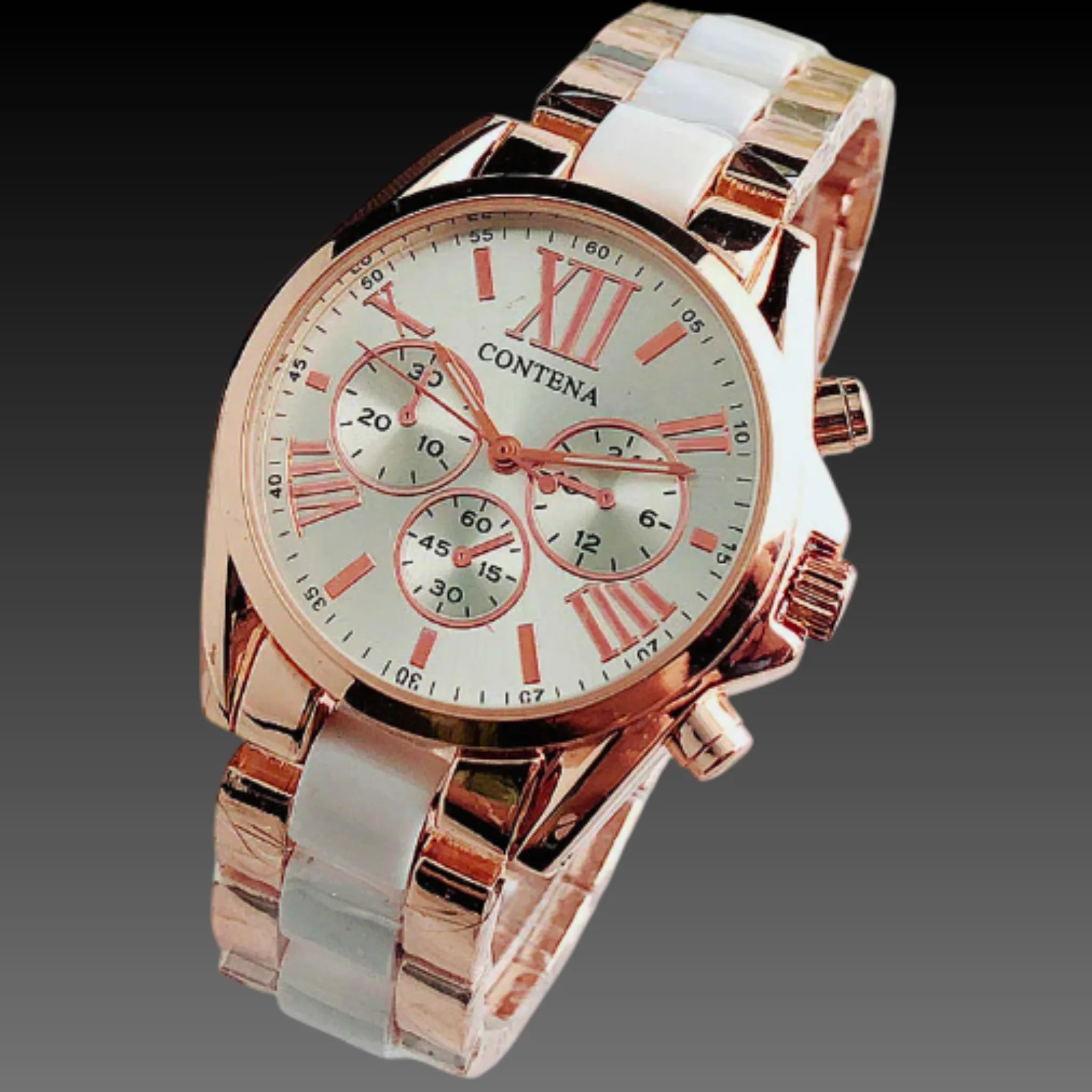 European and American fashion student wristwatch