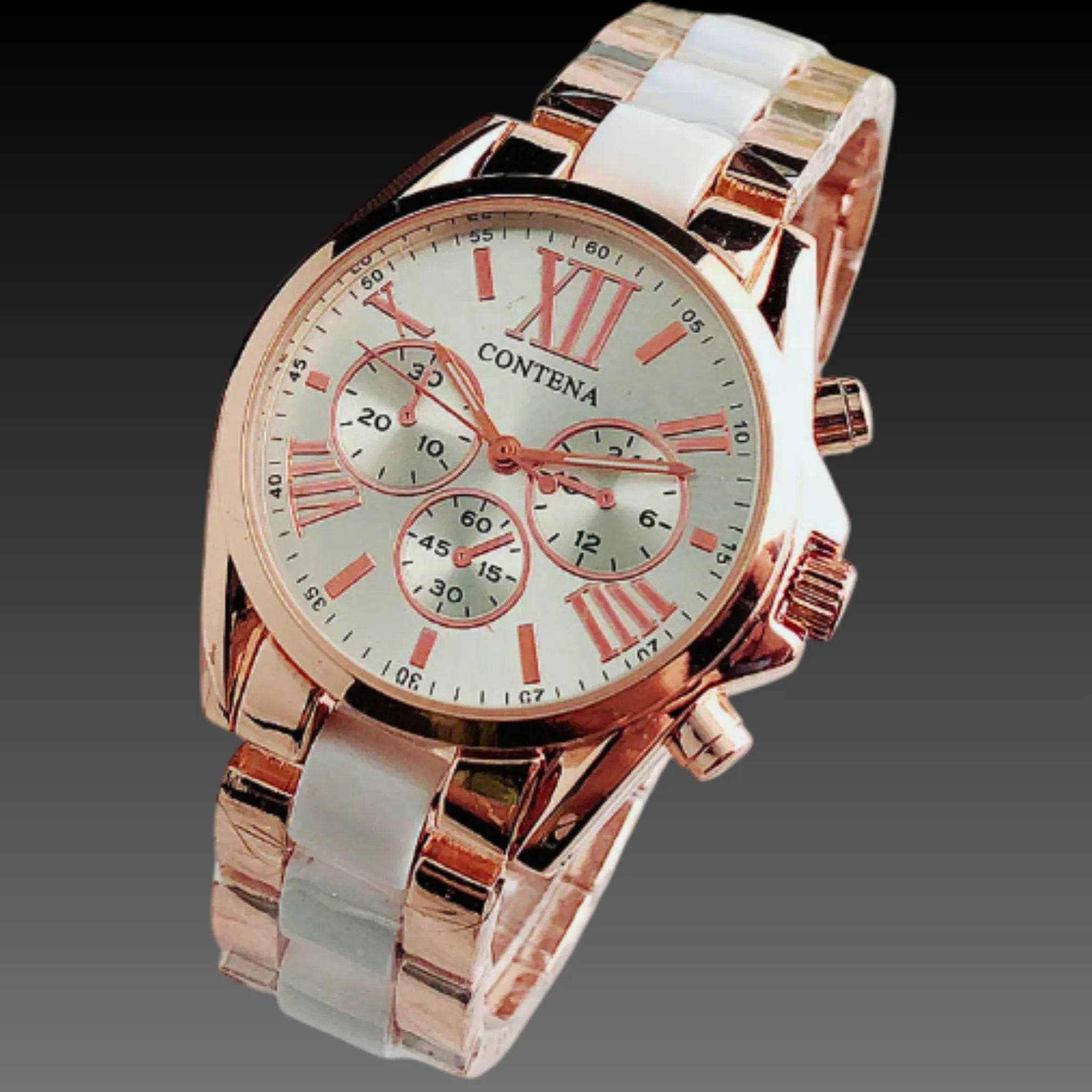 European and American fashion student wristwatch