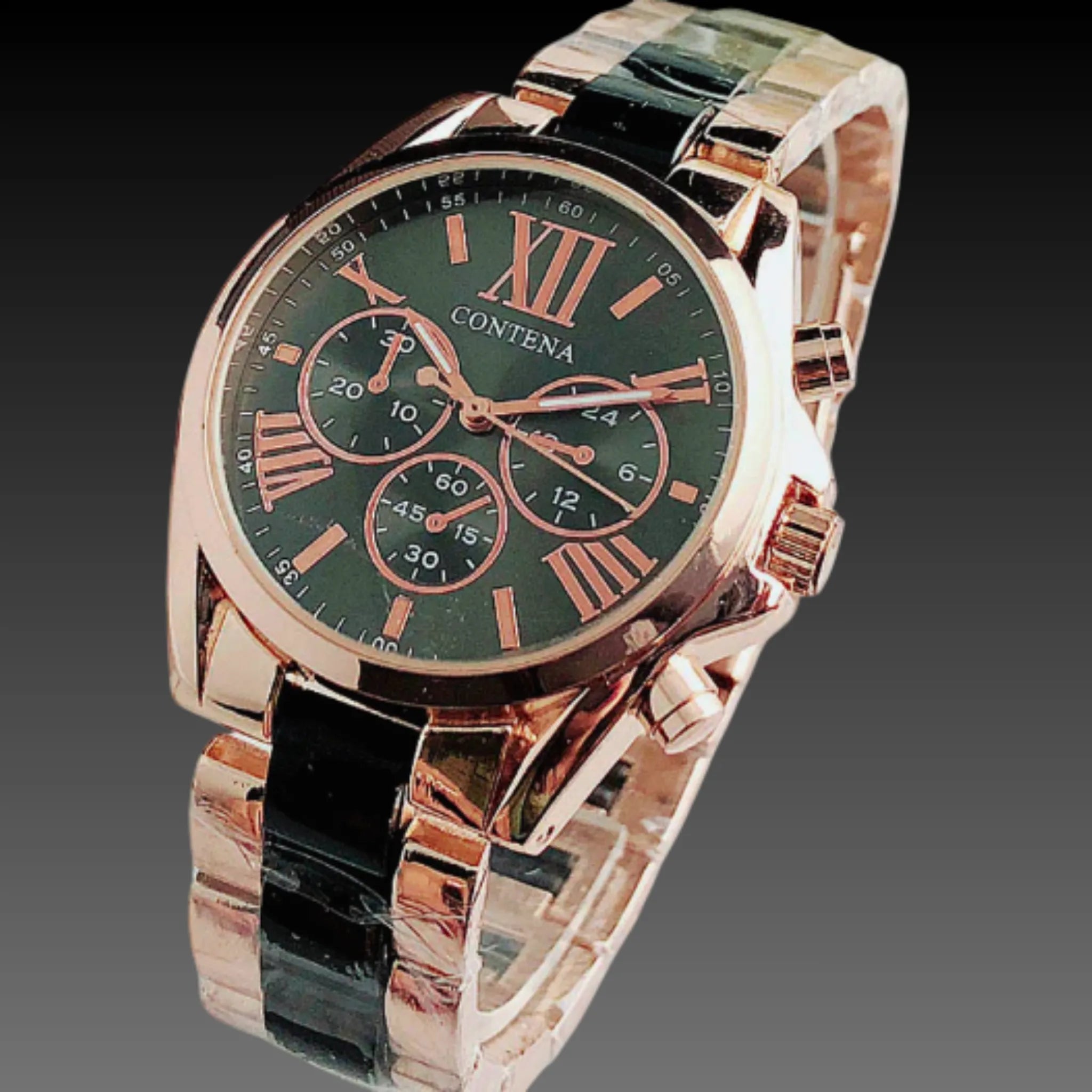 European and American fashion student wristwatch