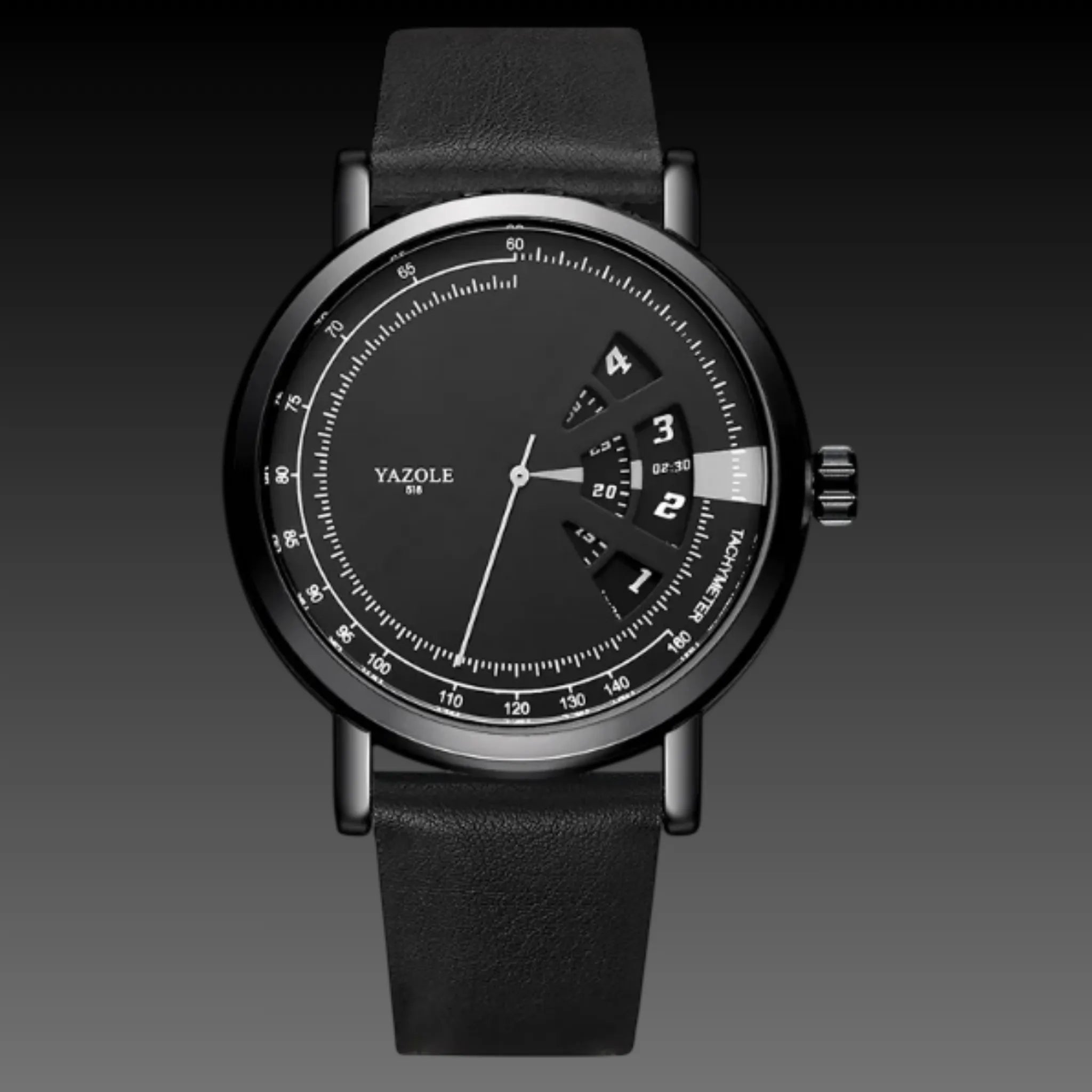 Men's 3D Car Rim Watch: Waterproof Quartz | JDM Spinner Style