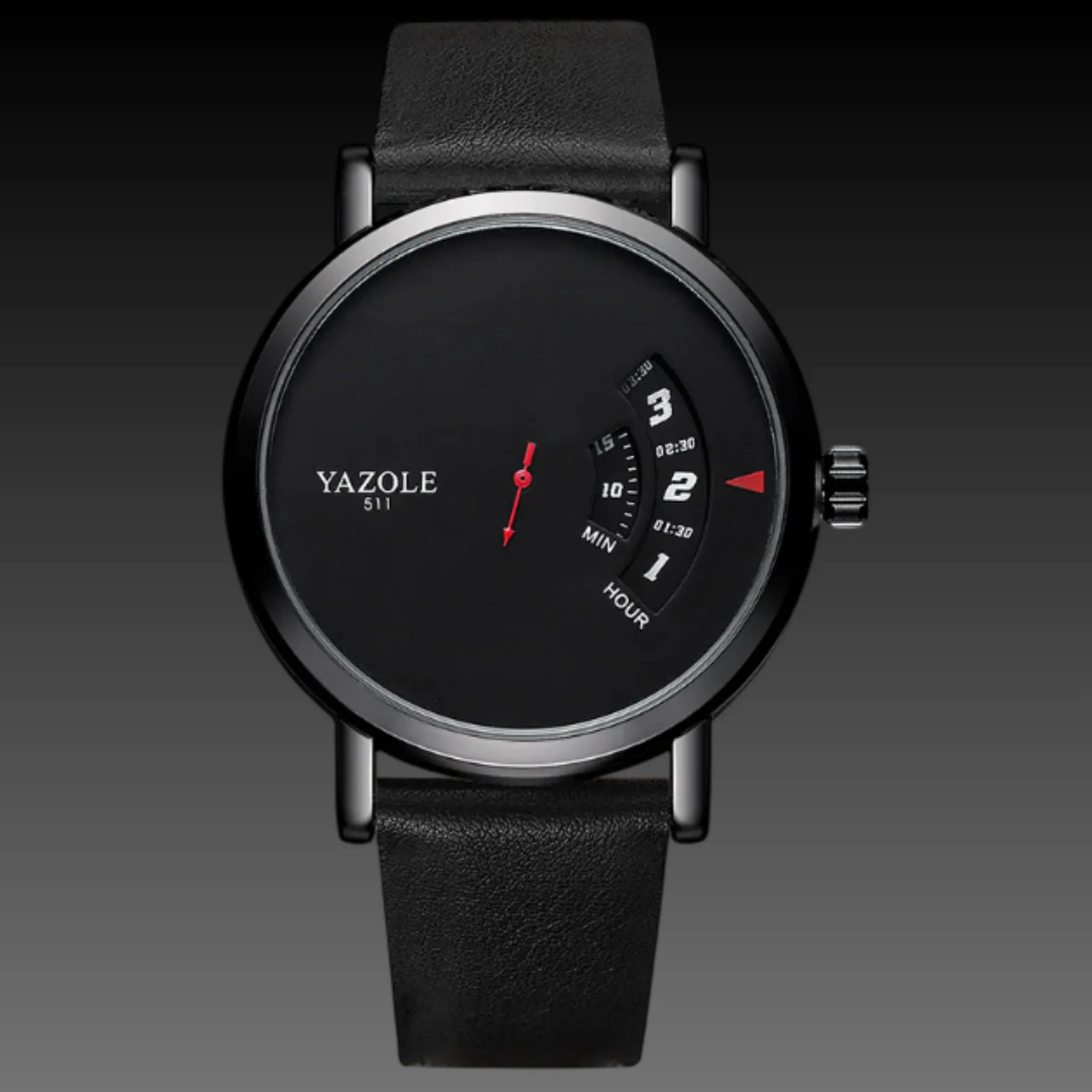 Men's 3D Car Rim Watch: Waterproof Quartz | JDM Spinner Style