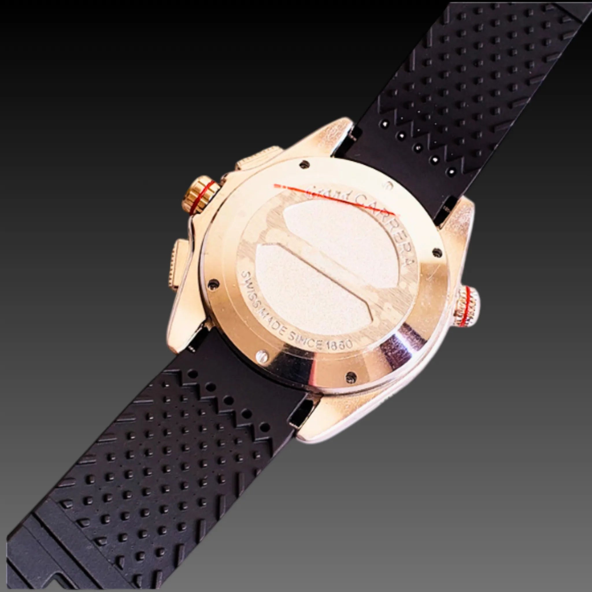 Men's Grand Racing Caliper Watch | 43.55mm Mechanical Sport | Avant-Garde Design