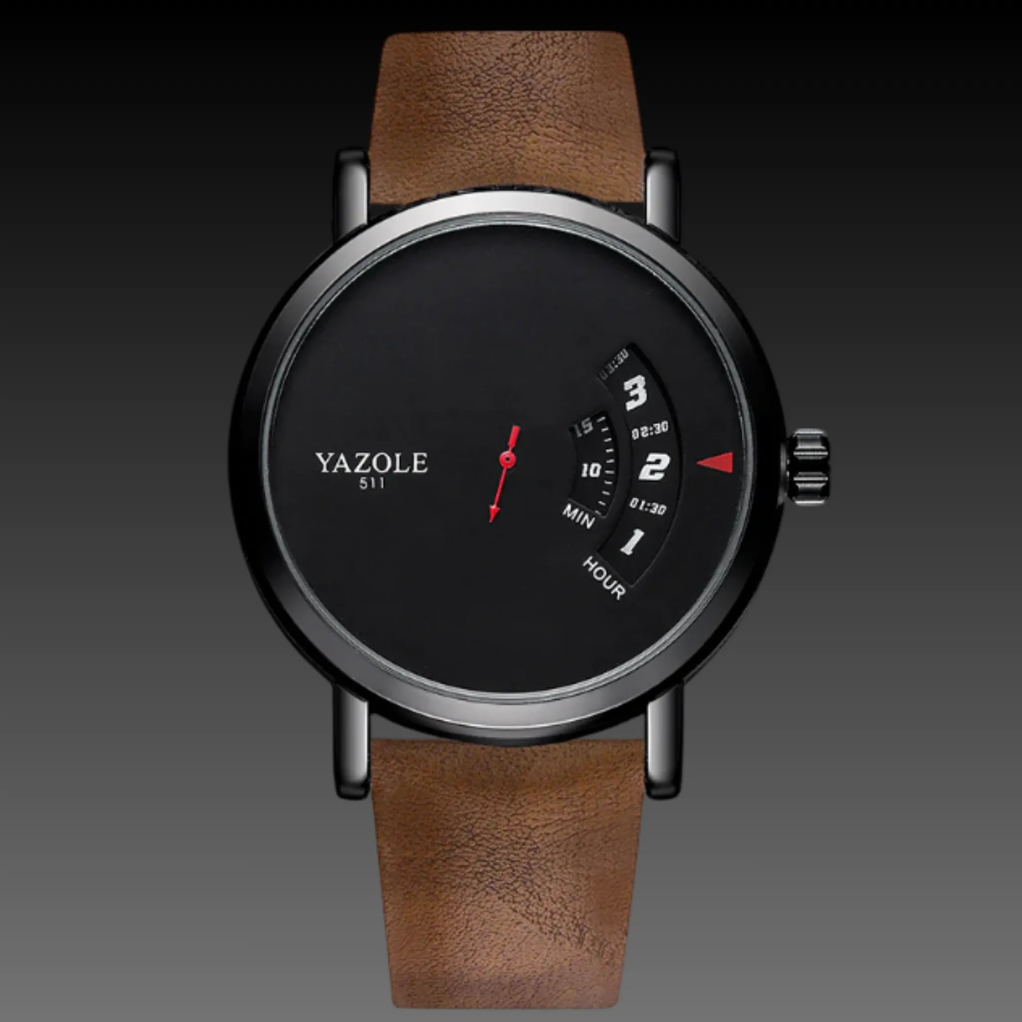 Men's 3D Car Rim Wheel Watch | Waterproof Quartz | JDM Racing Spinner Style