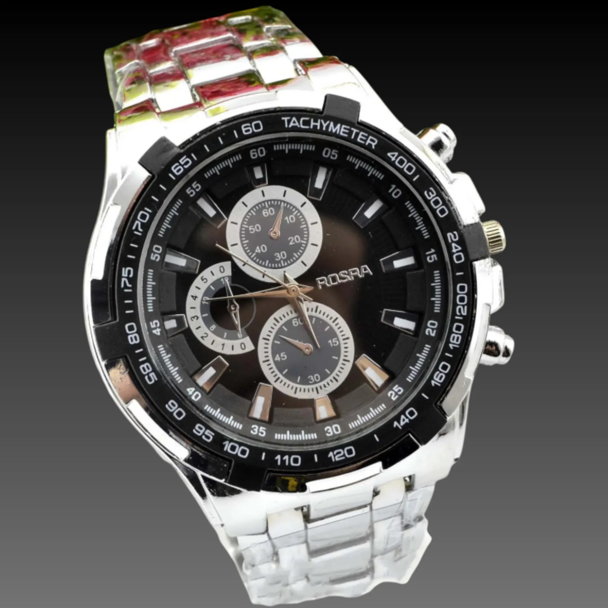 Men's Stainless Steel Luxury Watch | Luminous Date Display | Classic Business Quartz