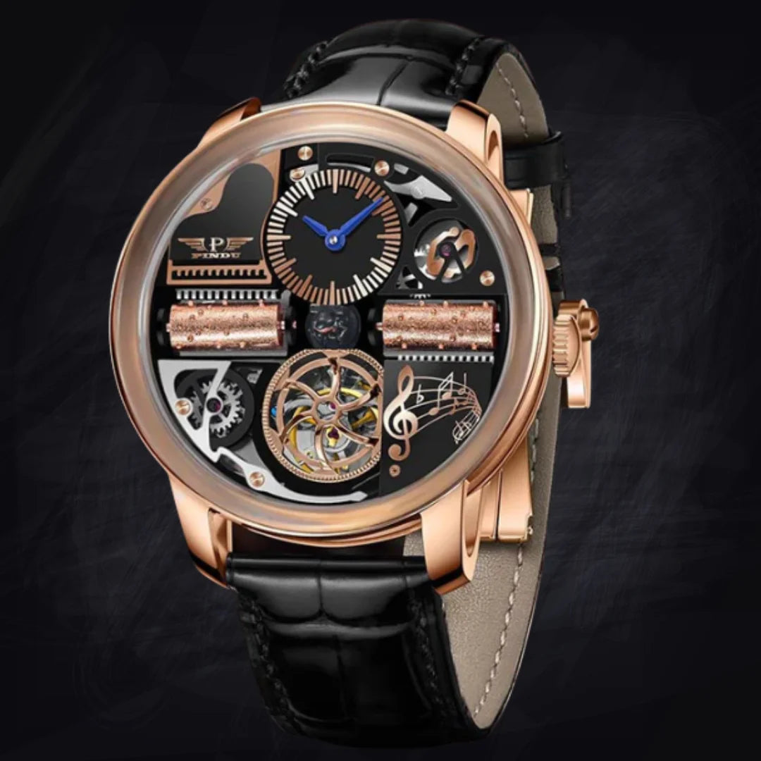 Men’s Automatic Mechanical Watch — 11mm Thickness (2 Color Options)