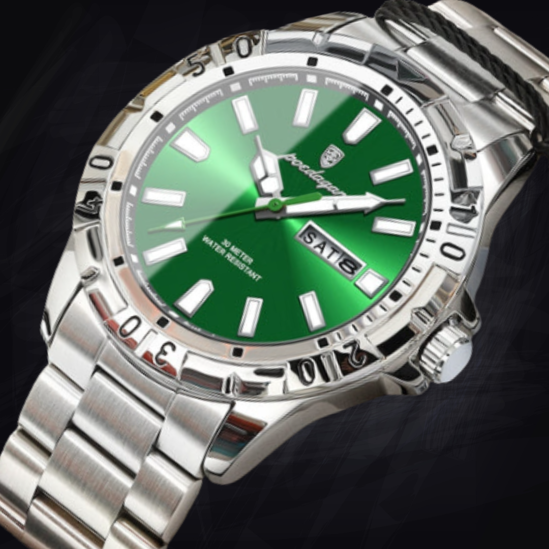 Men's Ultra-Slim Luminous Watch | 6mm Thin Case | Minimalist Quartz