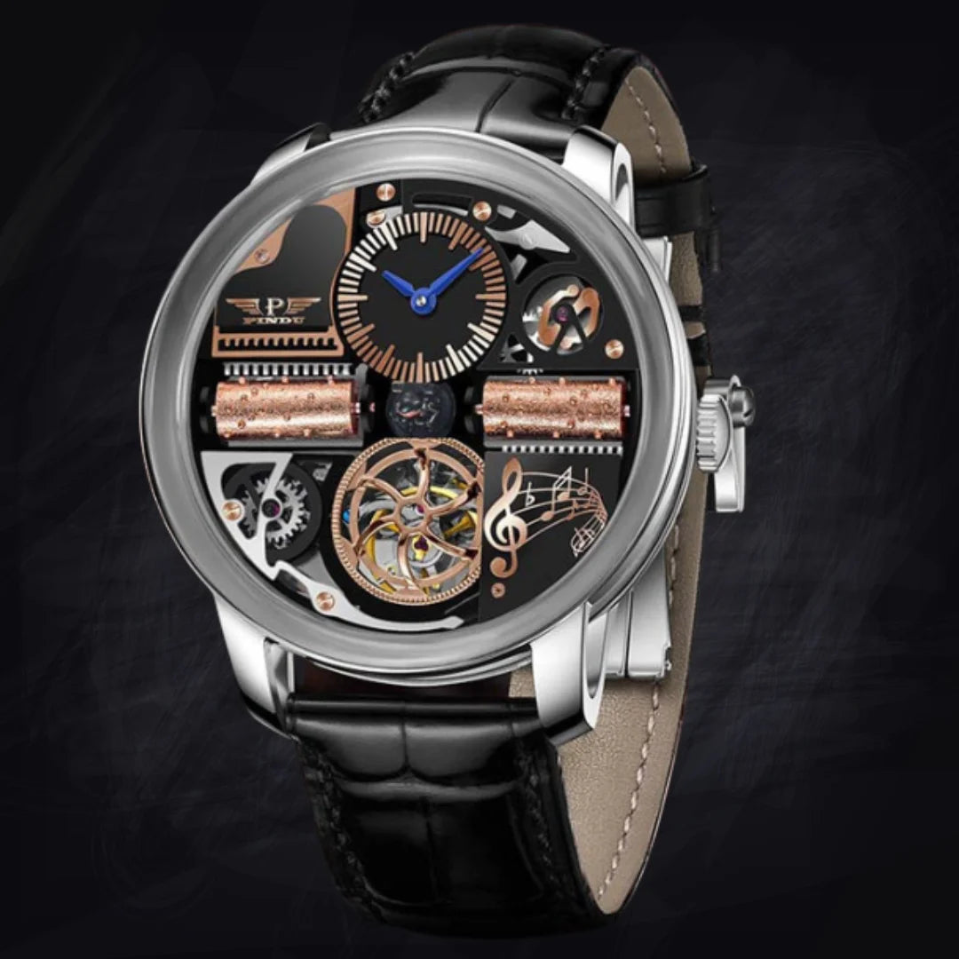 Men’s Automatic Mechanical Watch — 11mm Thickness (2 Color Options)