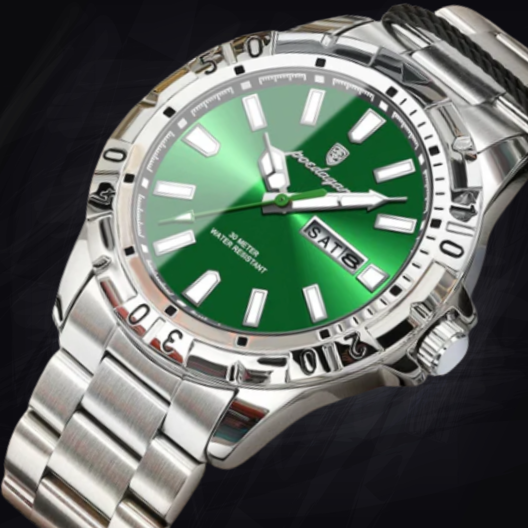 Men's Ultra-Slim Luminous Watch | 6mm Thin Case | Minimalist Quartz