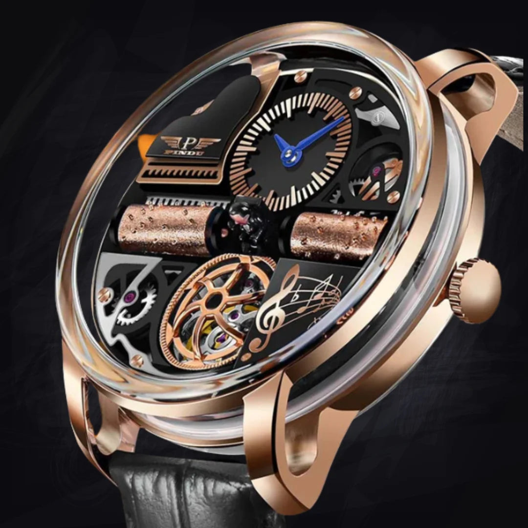 Men’s Automatic Mechanical Watch — 11mm Thickness (2 Color Options)