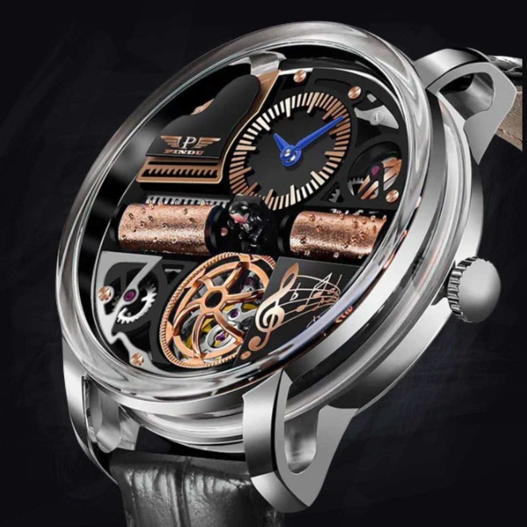 Men’s Automatic Mechanical Watch — 11mm Thickness (2 Color Options)