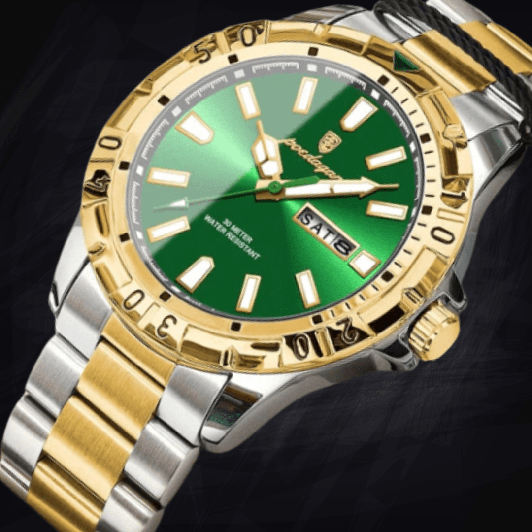 Men's Ultra-Slim Luminous Watch | 6mm Thin Case | Minimalist Quartz