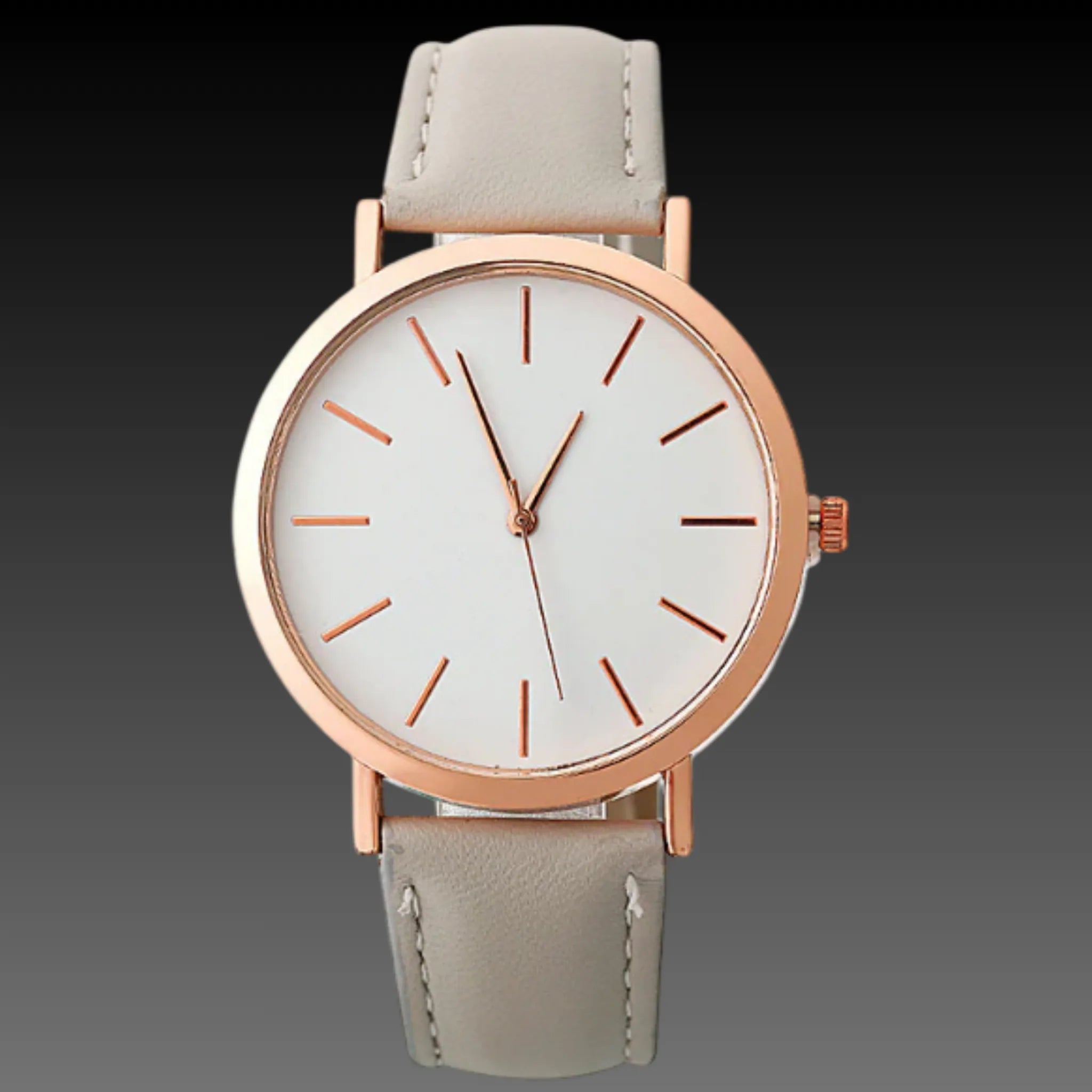 Women's Double-Wrap Leather Watch | Boho Chic Long Strap | Petite 28mm Dial