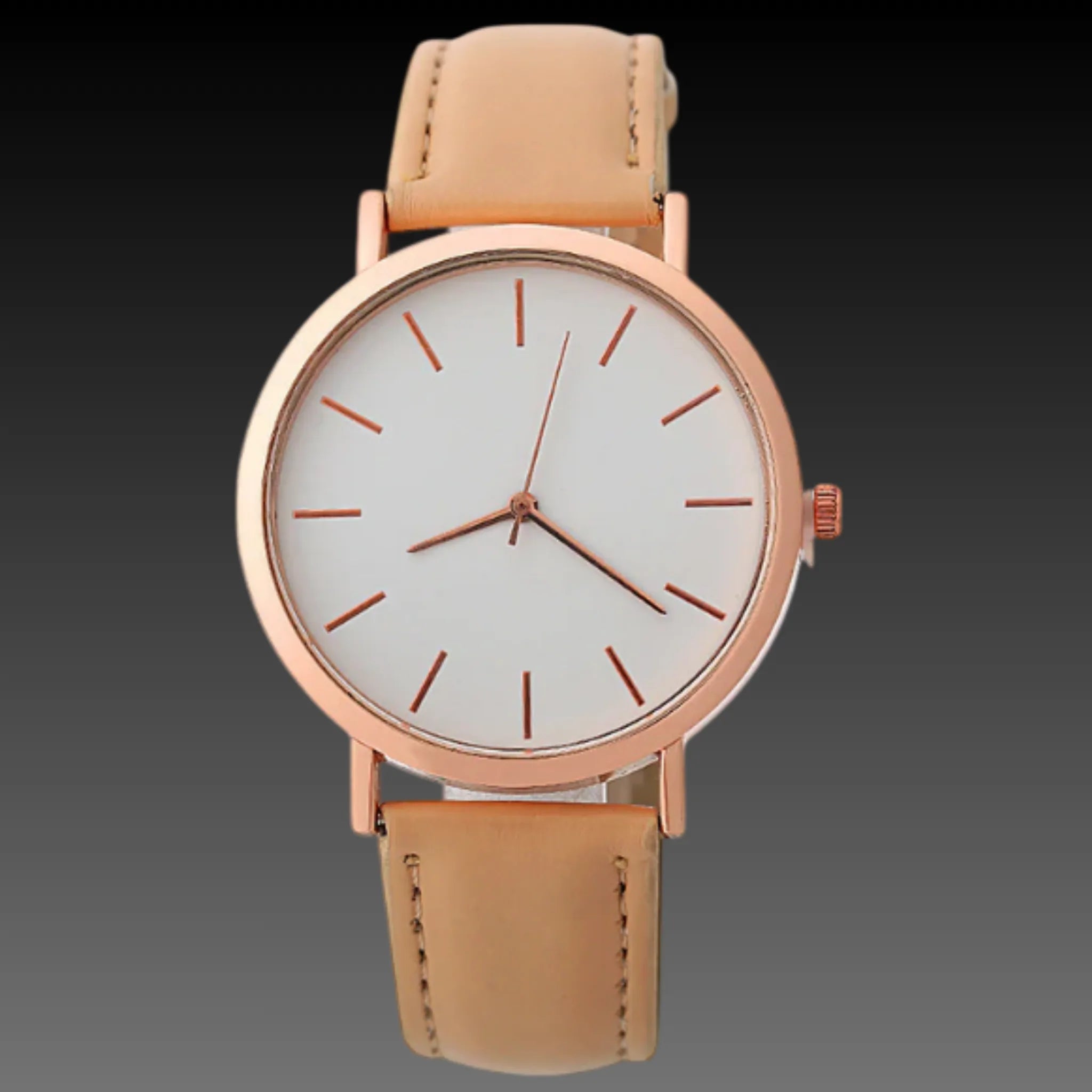 Women's Double-Wrap Leather Watch | Boho Chic Long Strap | Petite 28mm Dial