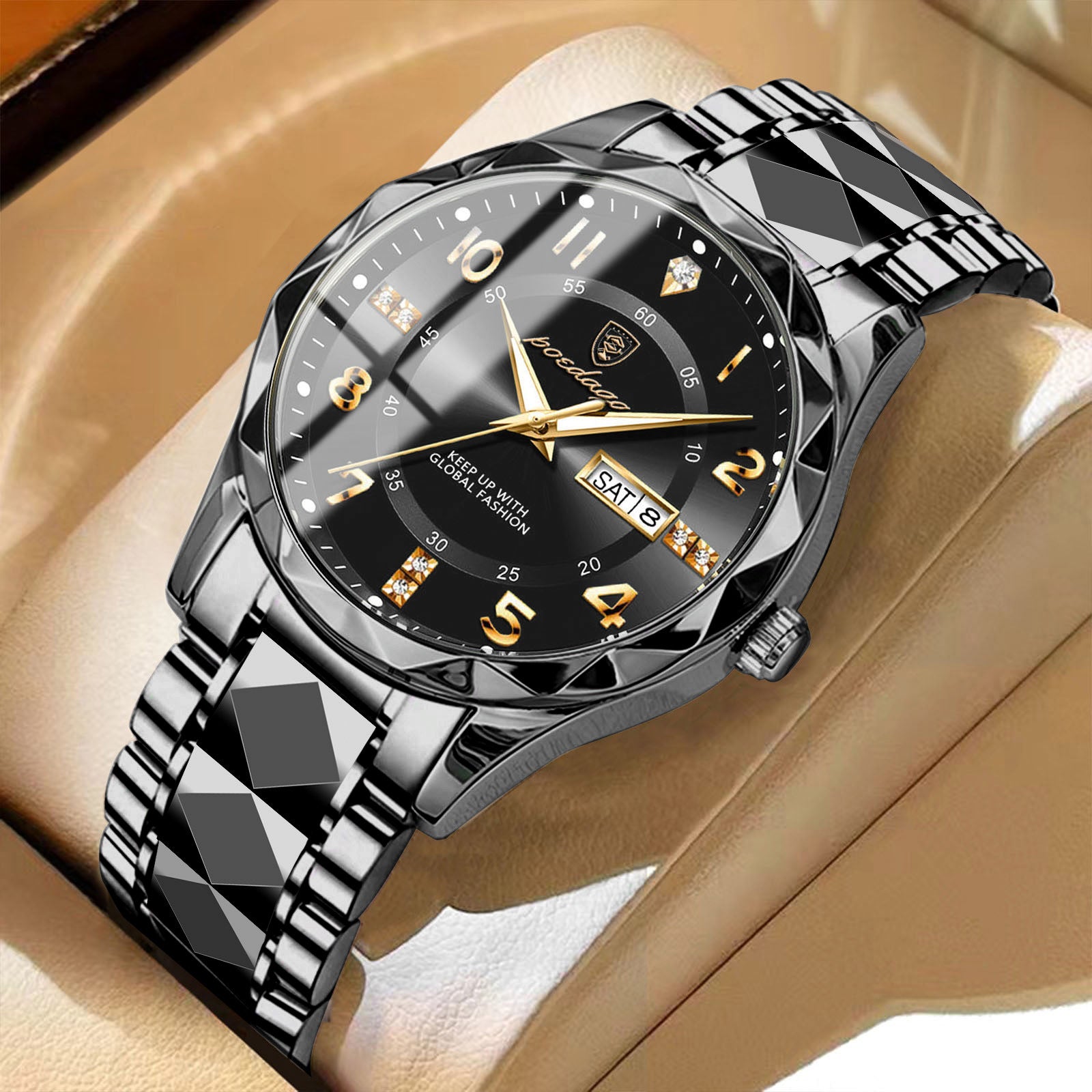 Men's 7mm Ultra-Slim Luxury Quartz Watch | Business Luminous