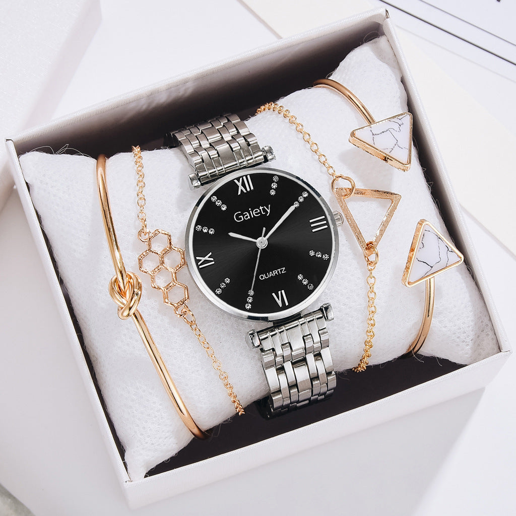 New Diamond Fashion Trend Watch: 31mm Petite Case | 8mm Slim | Bracelet Stack Sets