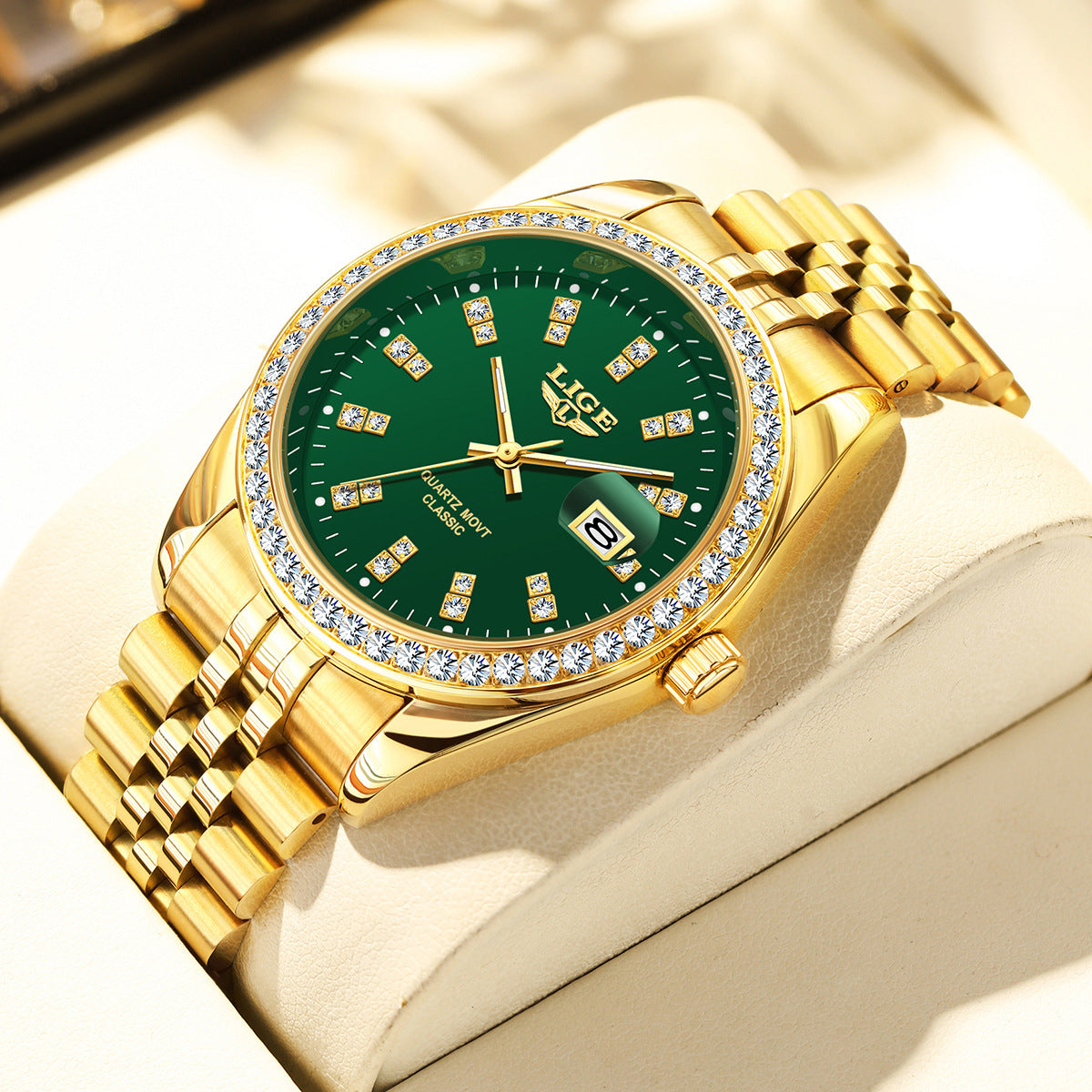 Big-dial Elegant Quartz Watch Domestically Produced Timepiece