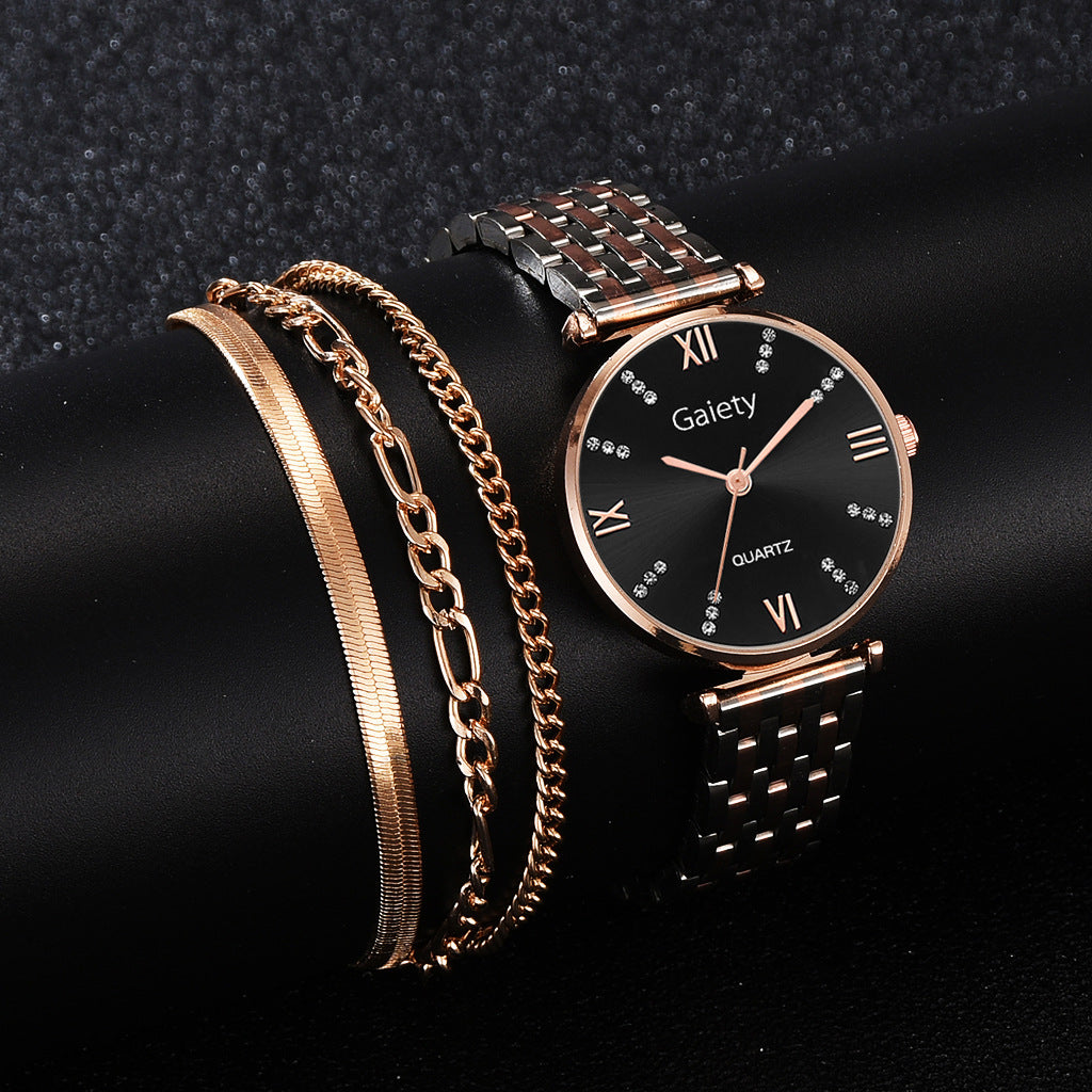 New Diamond Fashion Trend Watch: 31mm Petite Case | 8mm Slim | Bracelet Stack Sets