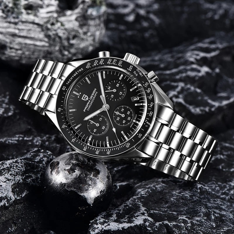 Men's Pro Racing Chronograph: 40mm Sapphire Glass | VK63 Meca-Quartz | 14mm Sports Spec