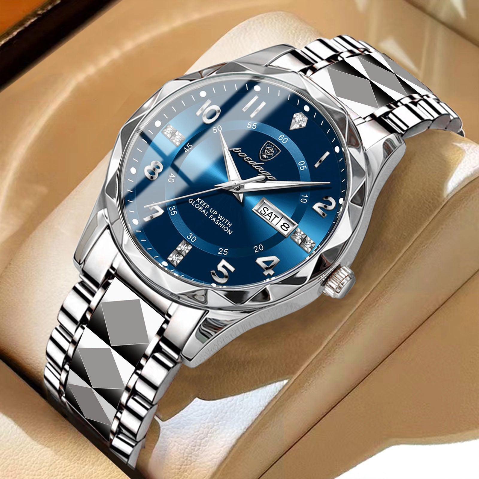 Men's 7mm Ultra-Slim Luxury Quartz Watch | Business Luminous