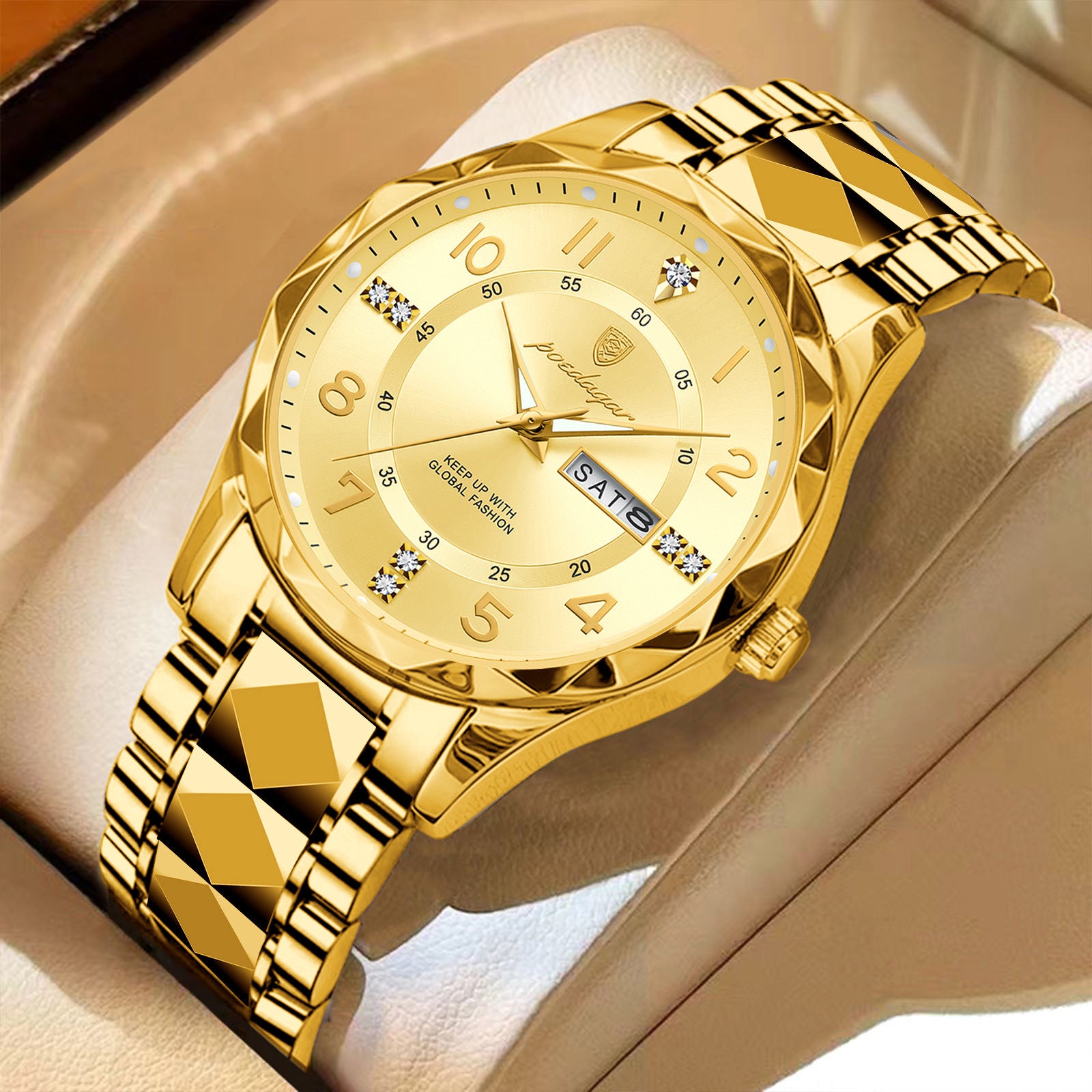 Men's 7mm Ultra-Slim Luxury Quartz Watch | Business Luminous