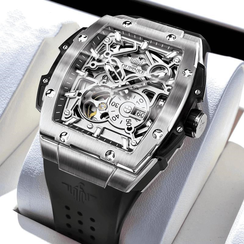 Swiss Men's Trendy Domineering Watch – 14mm Thick Quartz Business Timepiece