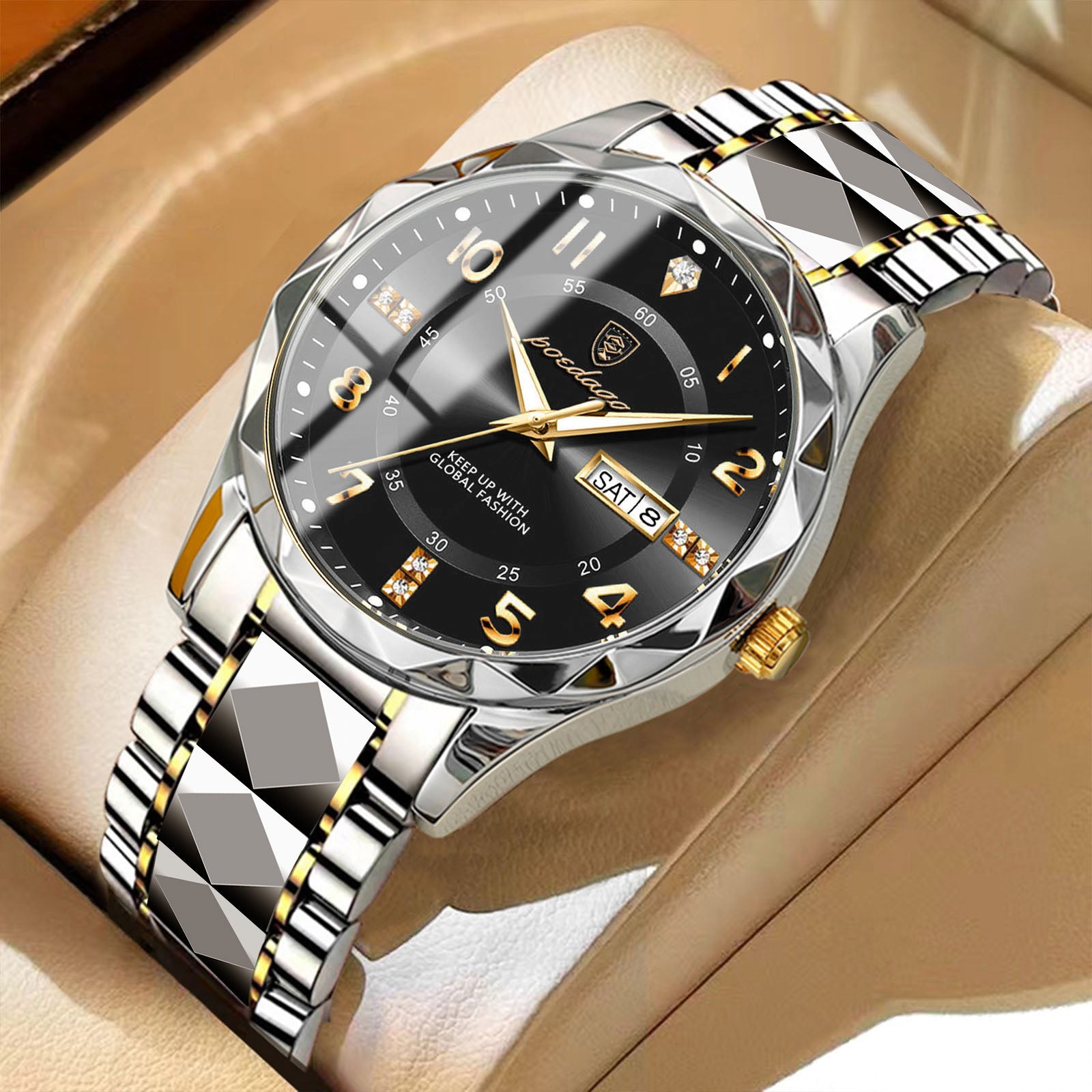Men's 7mm Ultra-Slim Luxury Quartz Watch | Business Luminous
