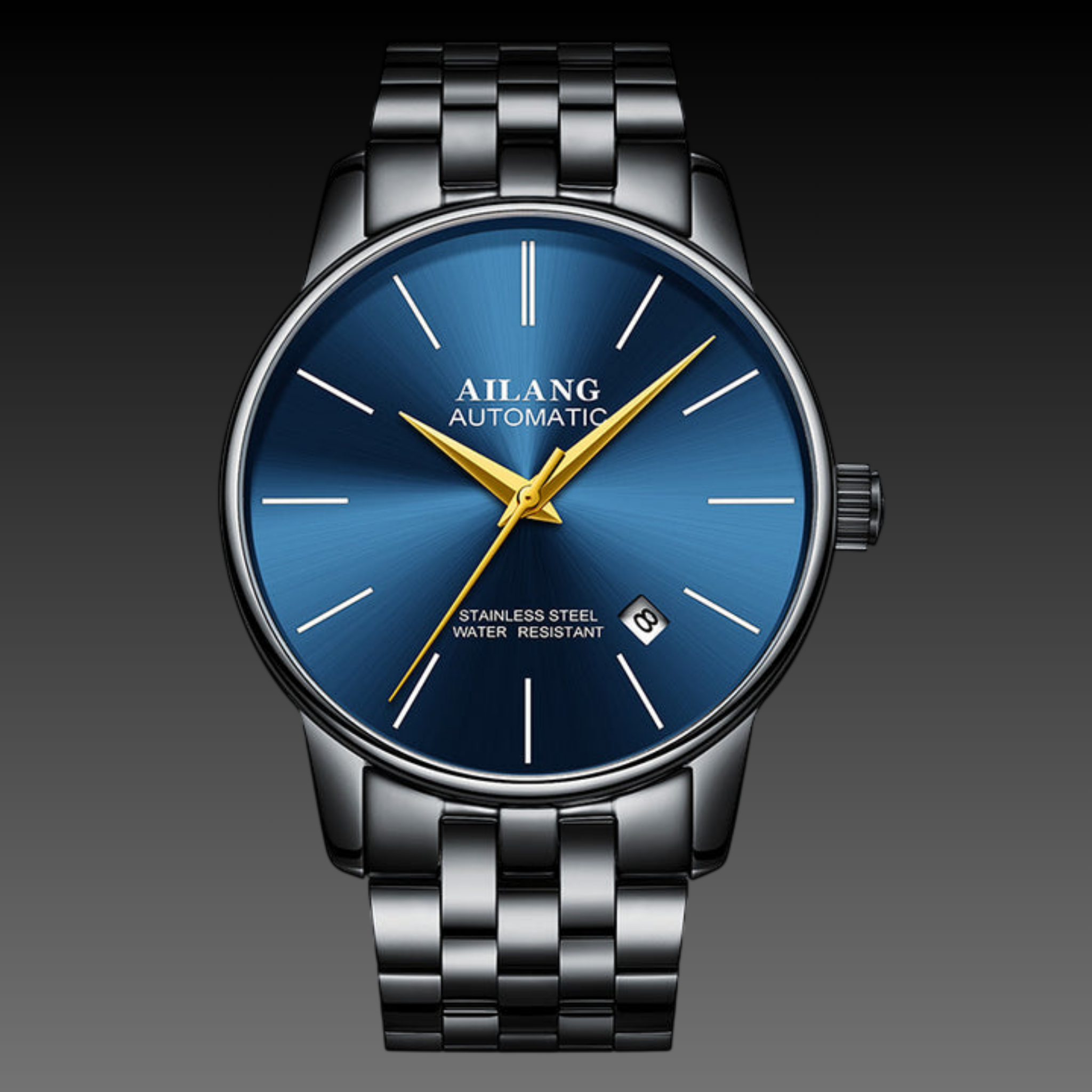 Men's Executive Automatic Watch | Sapphire Crystal | Two-Tone Luxury Stainless Steel