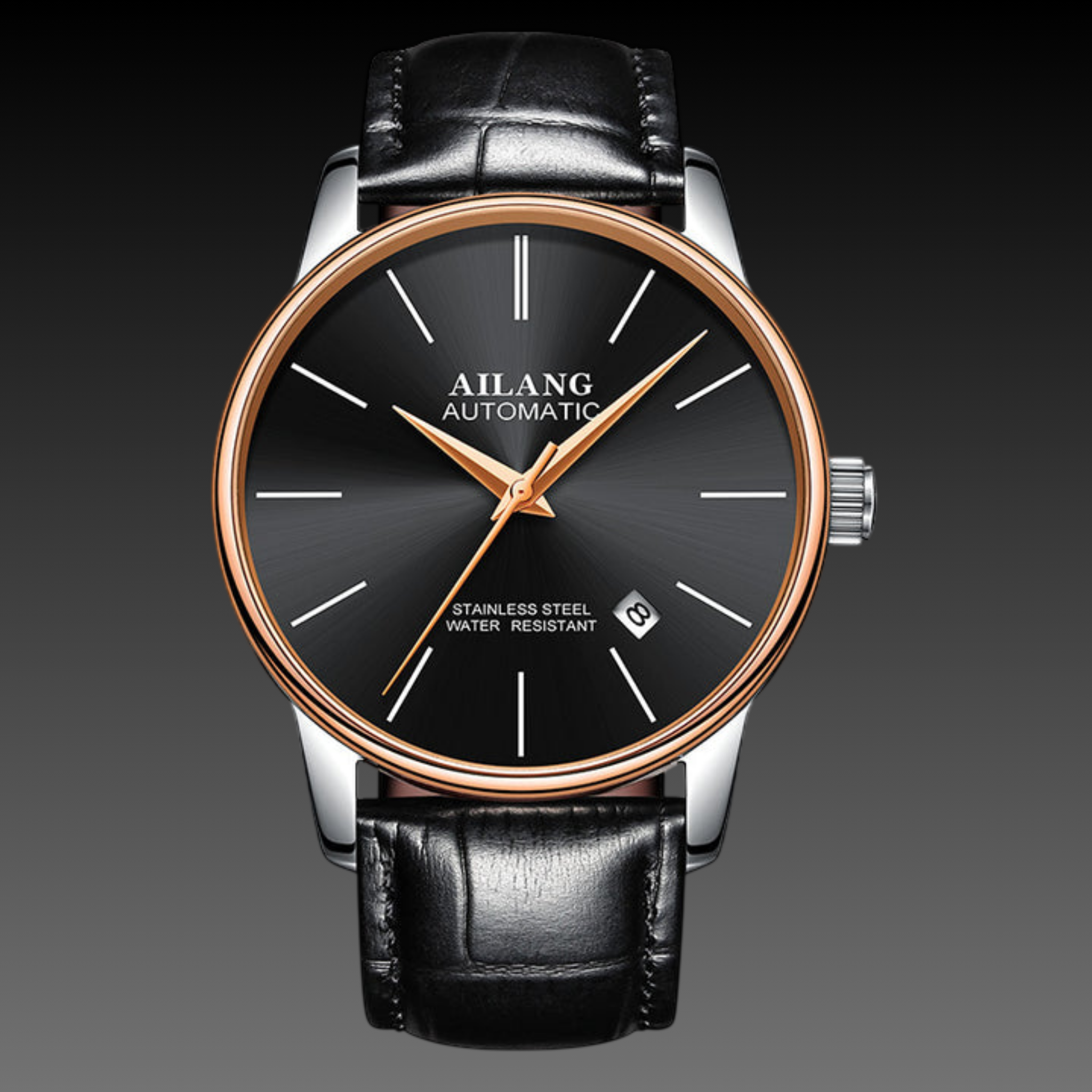 Men's Executive Automatic Watch | Sapphire Crystal | Two-Tone Luxury Stainless Steel