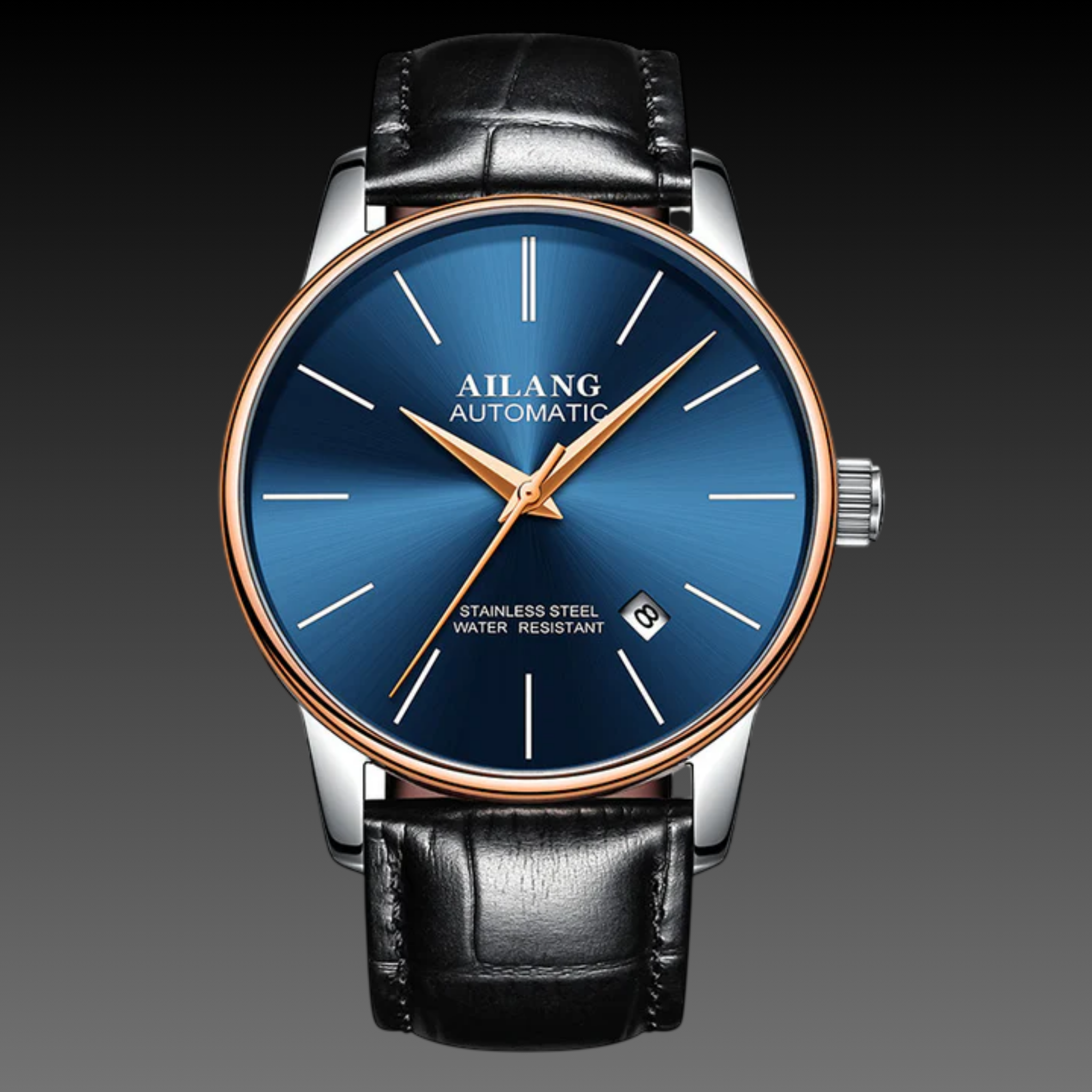 Men's Executive Automatic Watch | Sapphire Crystal | Two-Tone Luxury Stainless Steel