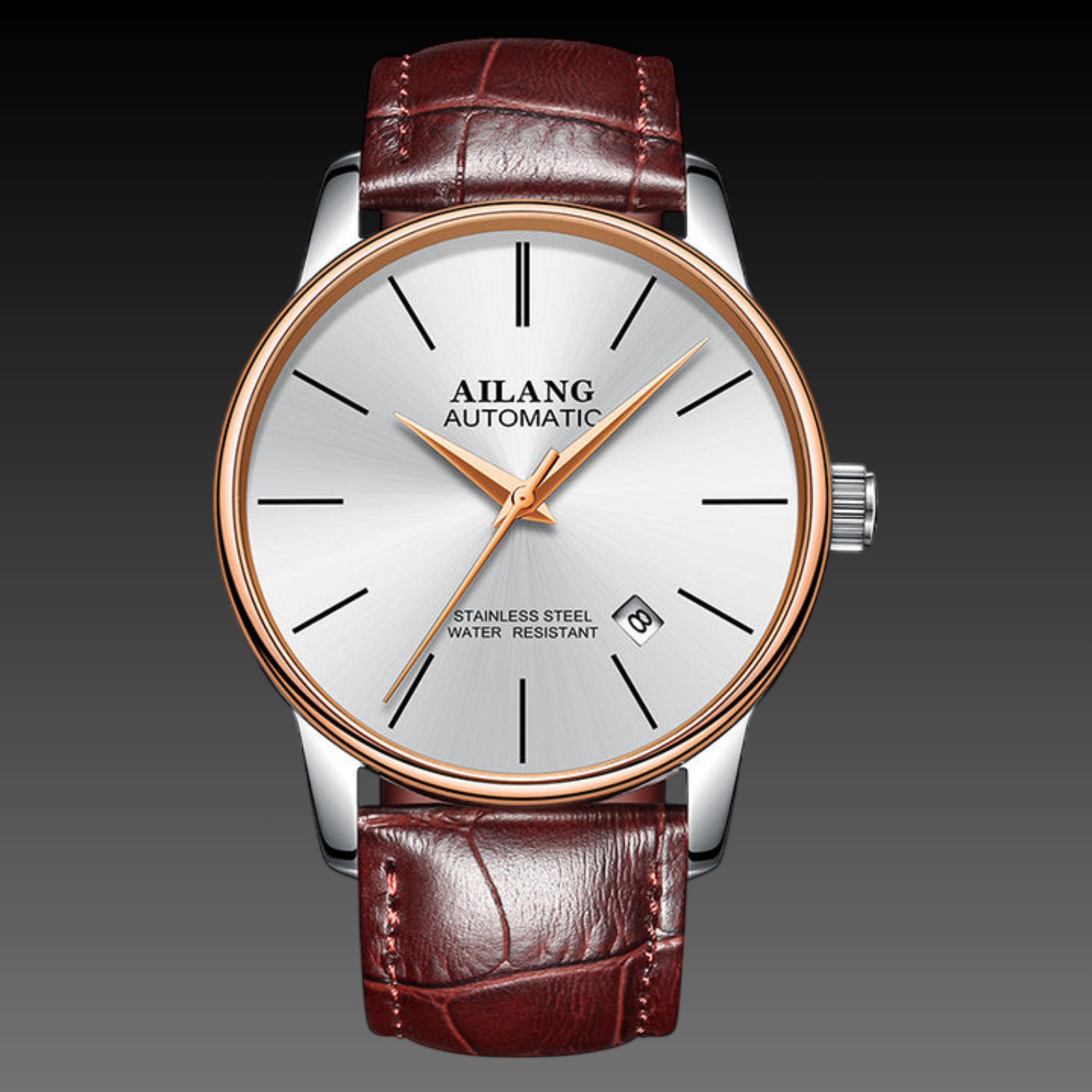 Men's Executive Automatic Watch | Sapphire Crystal | Two-Tone Luxury Stainless Steel